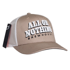 All or Nothing Cream Snap-Back Trucker Hat