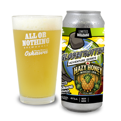 Globetrotter Hazy Honey Wheat IPA (473ml)