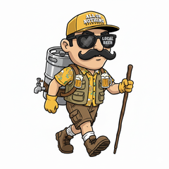 Cornelius “Trail Keg” Sticker