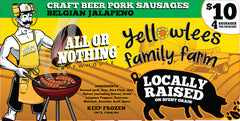 Jalapeno Craft Beer Sausage