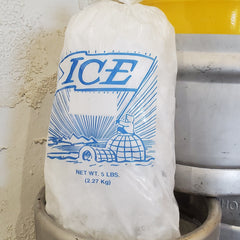 5lb Bagged Ice - All or Nothing Brewhouse