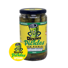 Original Dill Beer Pickles Jar - SPEARS