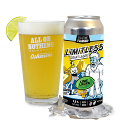 Limitless Craft Lager w/ Keylime (473 ml Can)
