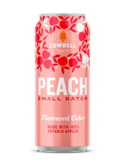 Cowbell Brewing Co. Peach Cider 5% ABV