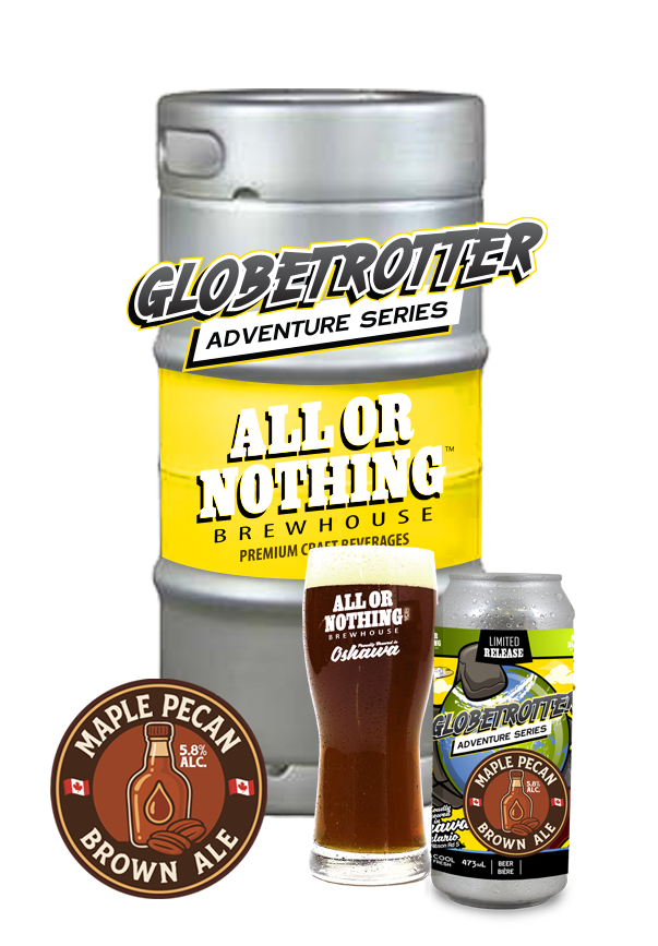 Globetrotter Maple Pecan Brown Ale 30L Keg