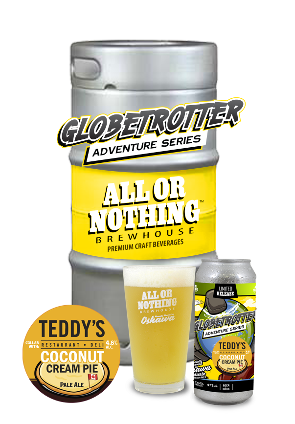 Globetrotter Teddy's Coconut Pie Cream Ale 30L Keg
