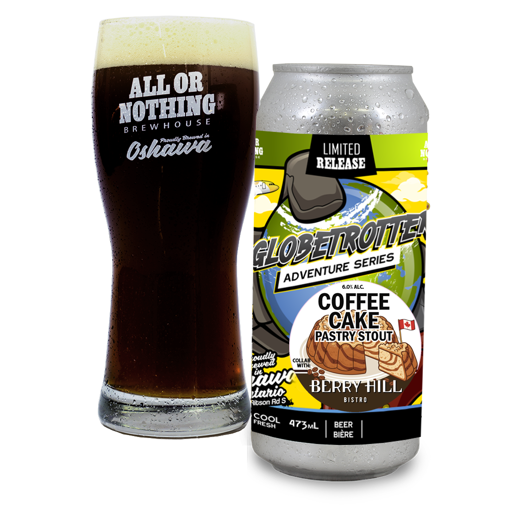 Globetrotter Berry Hill Coffee Cake Stout (473 ml Can)