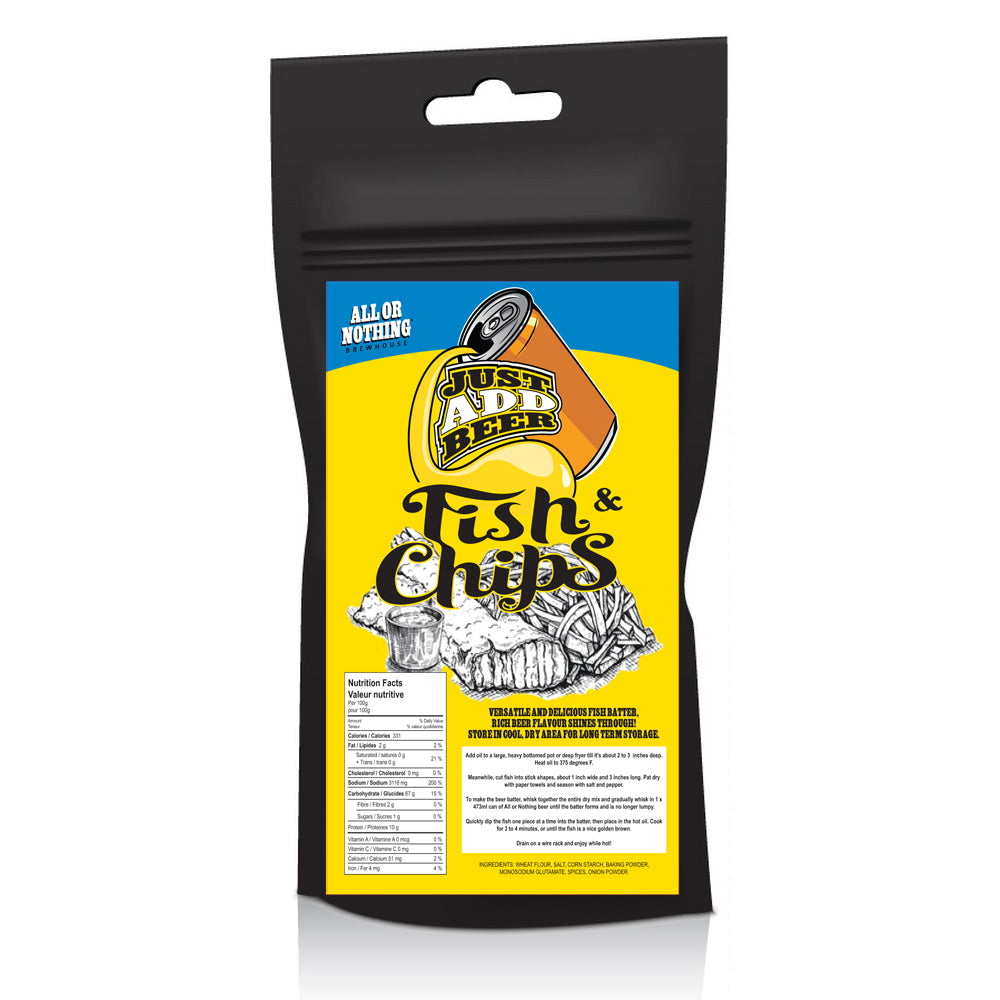 Fish & Chips Beer Batter Mix