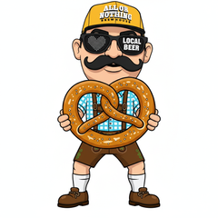 Cornelius “Oktober-Pretzel” Sticker