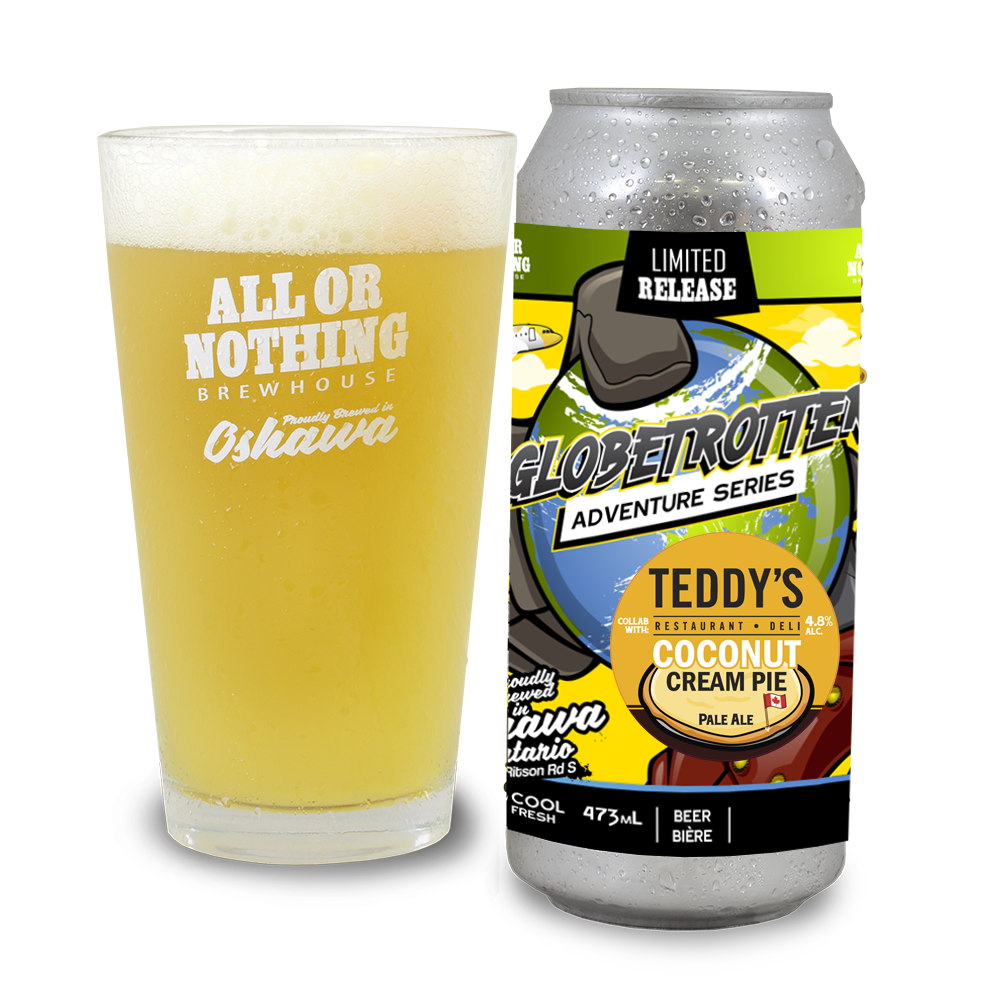 Globetrotter Teddy's Coconut Pie Cream Ale (473 ml Can)