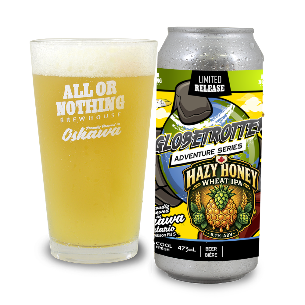 Globetrotter Hazy Honey Wheat IPA (473ml)