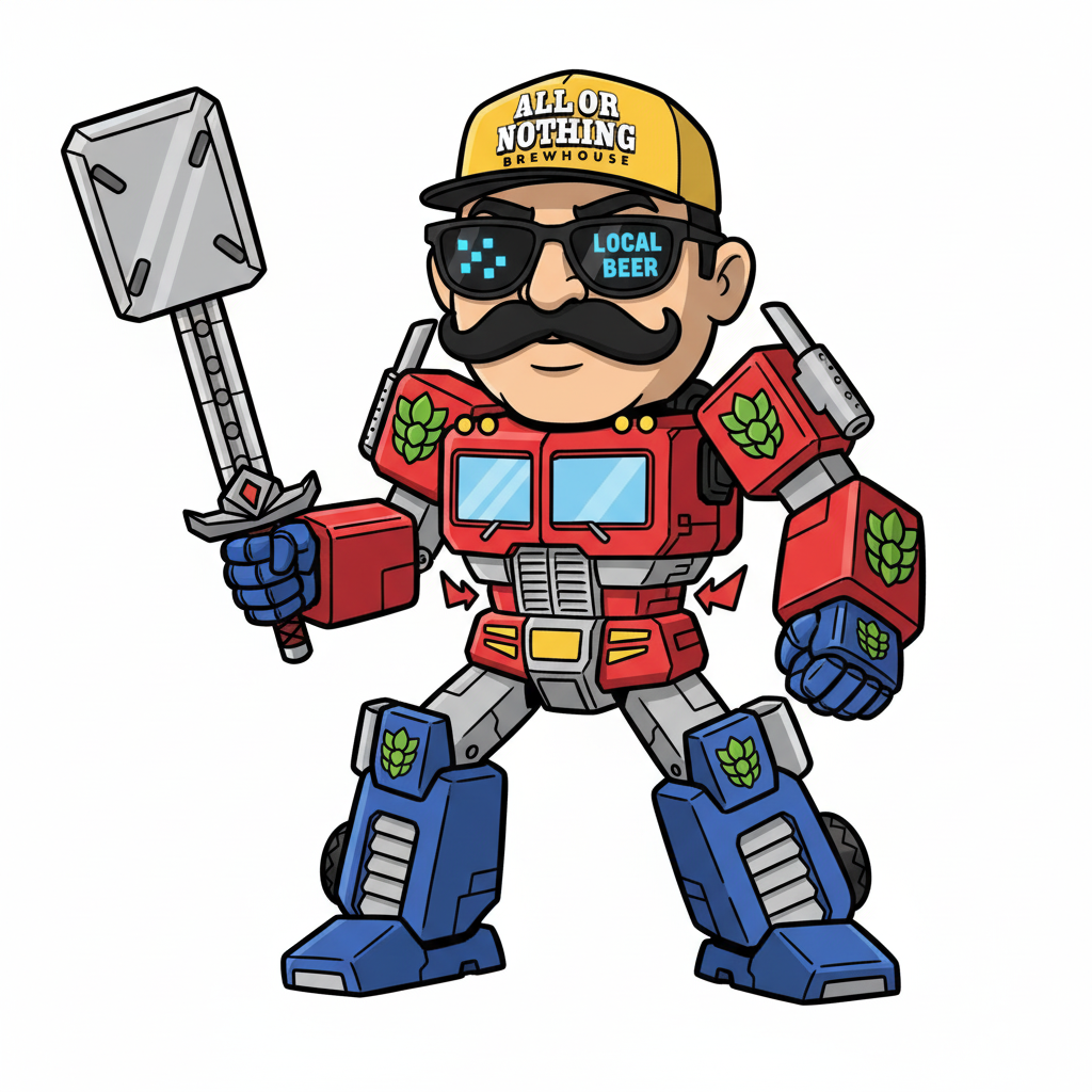 Cornelius “Hoptomus” Sticker