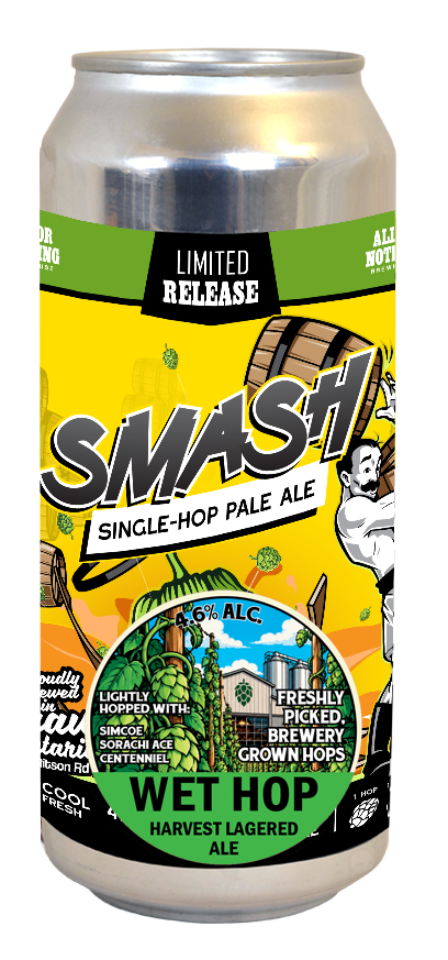 SMASH Pale Ale - 2026 Wet Hopped (473 ml Can)