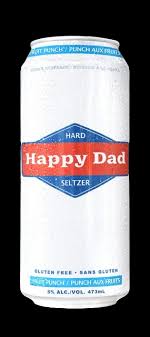 Happy Dad Fruit Punch Seltzer 5% Abv