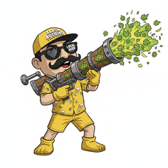 Cornelius “Hop Bazooka” Sticker