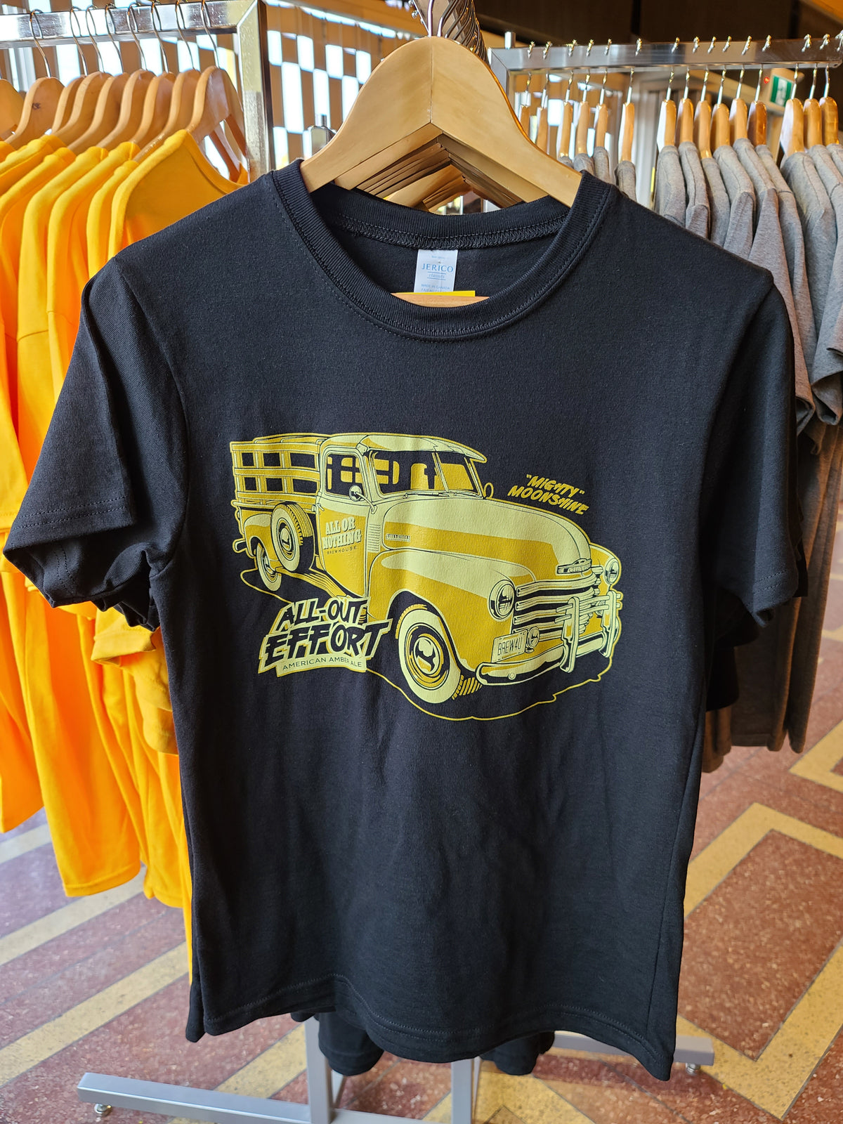 Mighty Moonshine Tee Shirt - Black