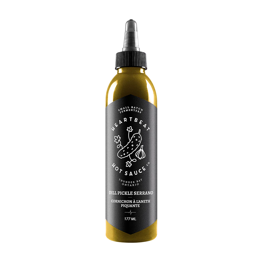 Dill Pickle Serrano Hot Sauce