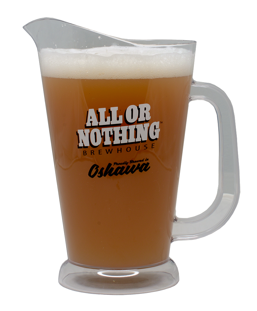 60 oz All or Nothing Beer Pitcher