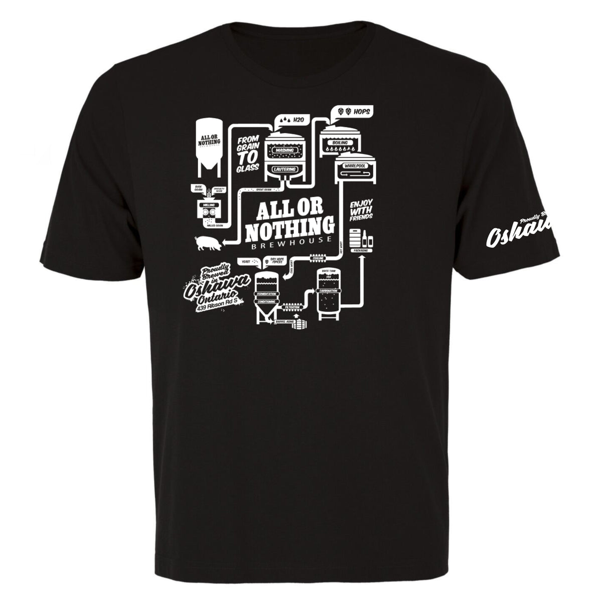 "Brewing Process" AON Tee Shirt